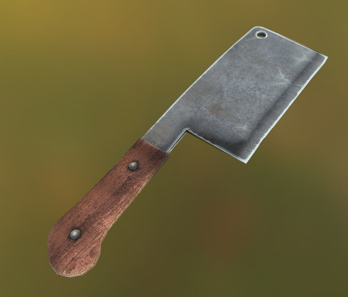 Kitchen Props Low-poly 3D model_11