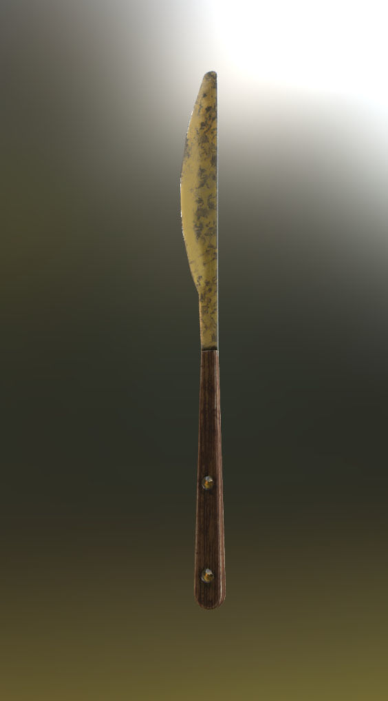 Kitchen Props Low-poly 3D model_20