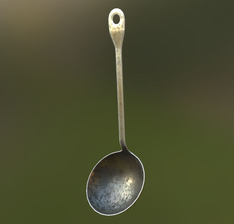 Kitchen Props Low-poly 3D model_18