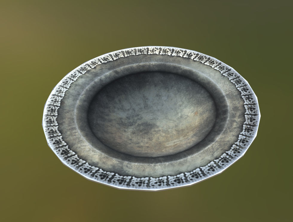 Kitchen Props Low-poly 3D model_9