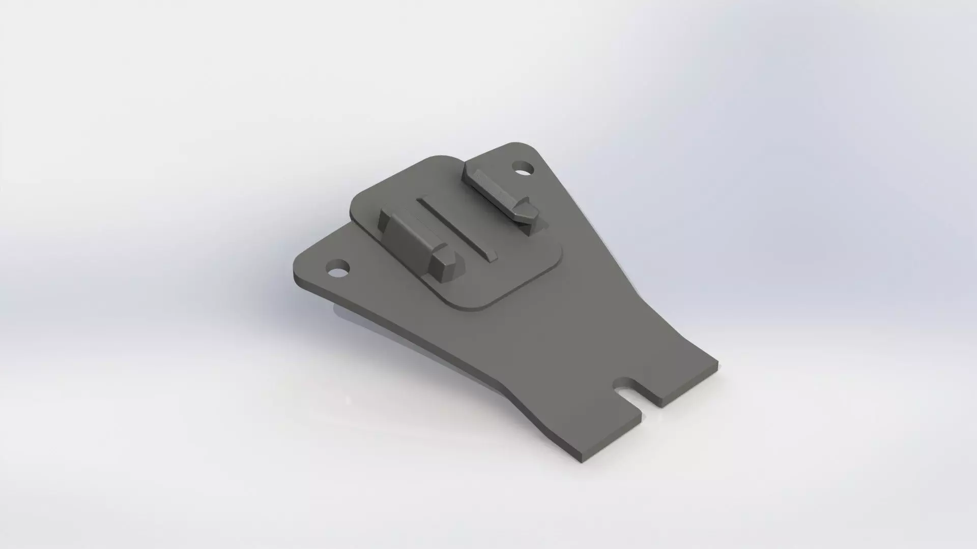 Action camera mount for RC Celica Free 3D print model_0