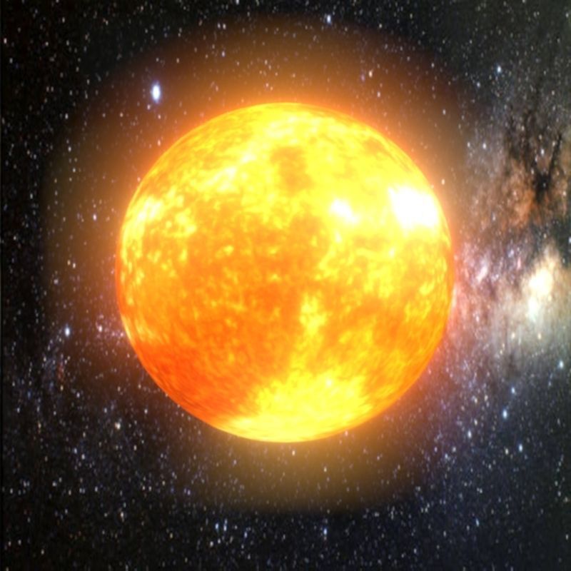 Sun model Low-poly 3D model_3