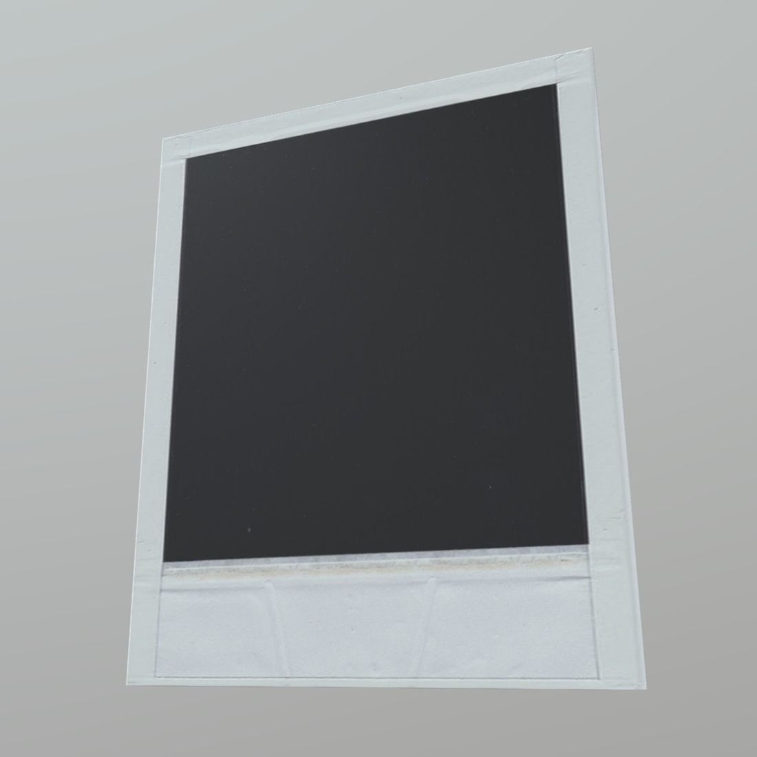 Polaroid Table Low-poly 3D model_3