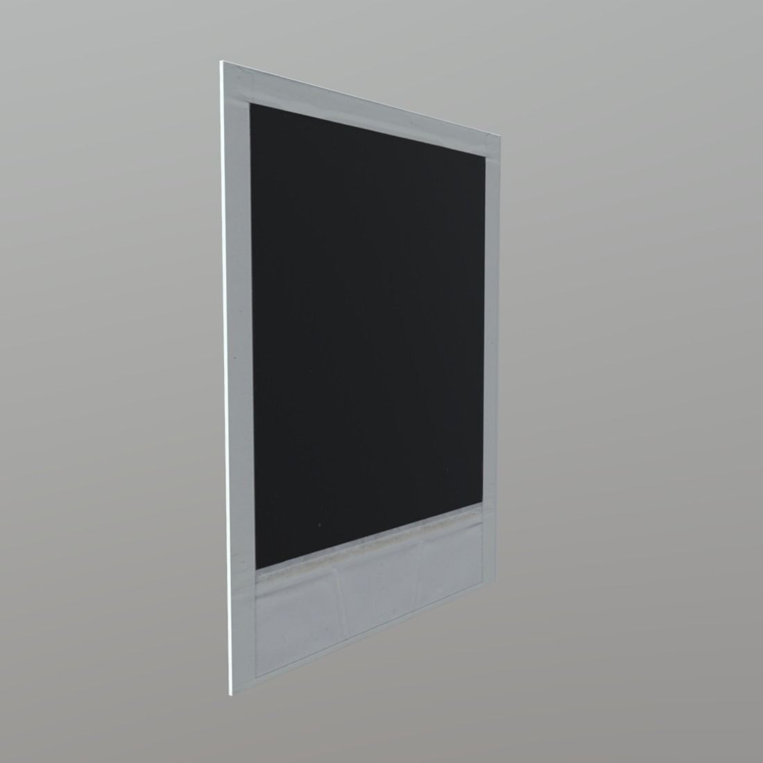 Polaroid Drum Kit Low-poly 3D model_2