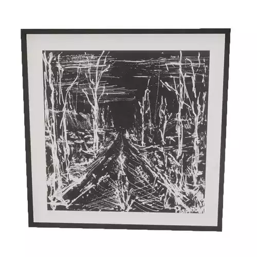 Picture Frame - United Path  Low-poly 3D model