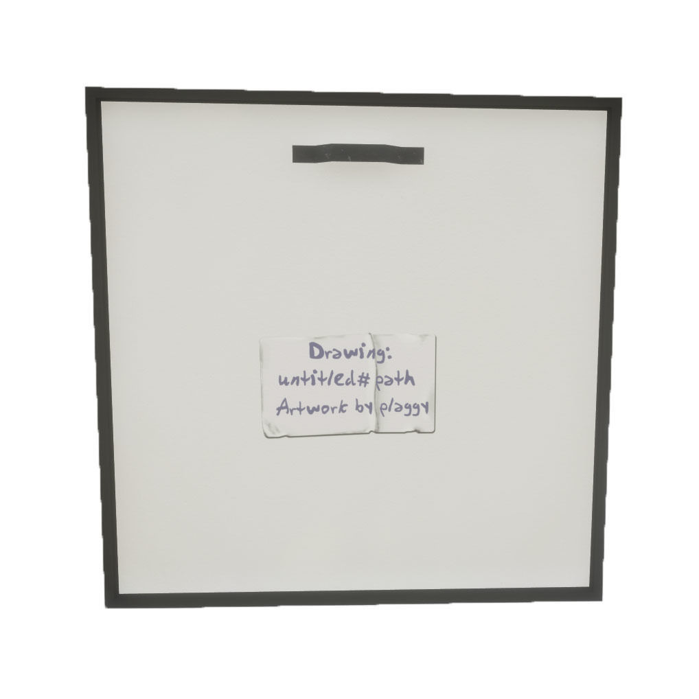 Picture Frame - United Path  Low-poly 3D model_2