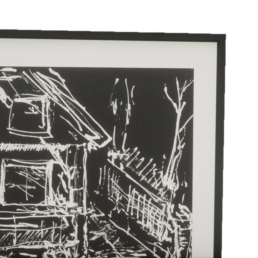 Picture Frame - House Low-poly 3D model_3