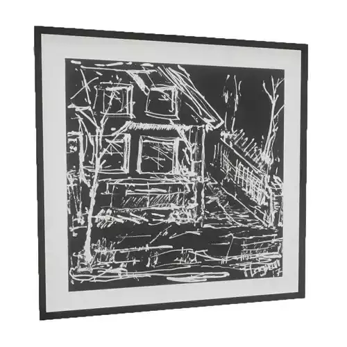 Picture Frame - House Low-poly 3D model