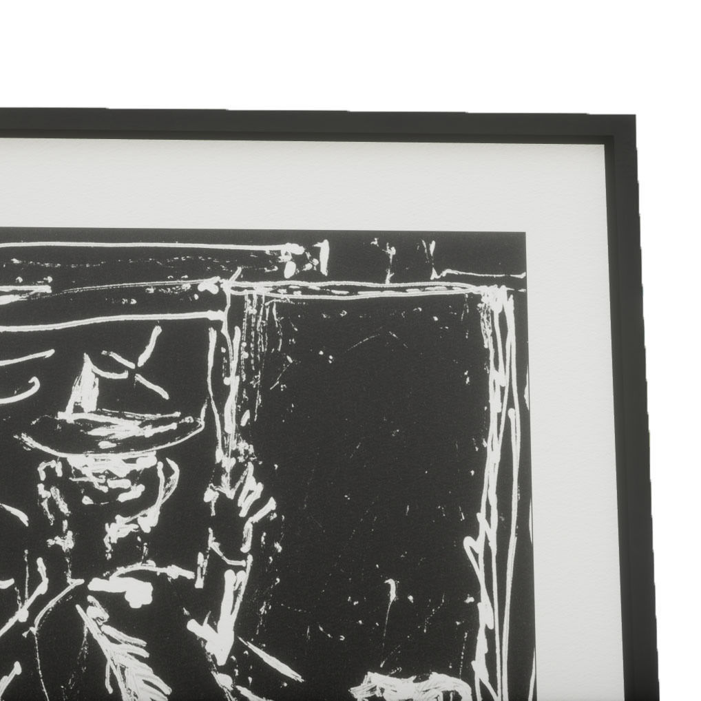 Picture Frame - Grandpa Low-poly 3D model_3