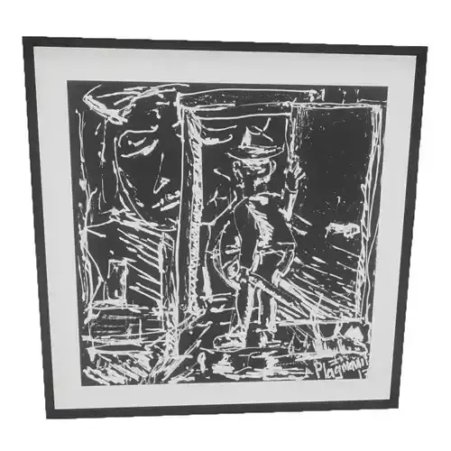 Picture Frame - Grandpa Low-poly 3D model