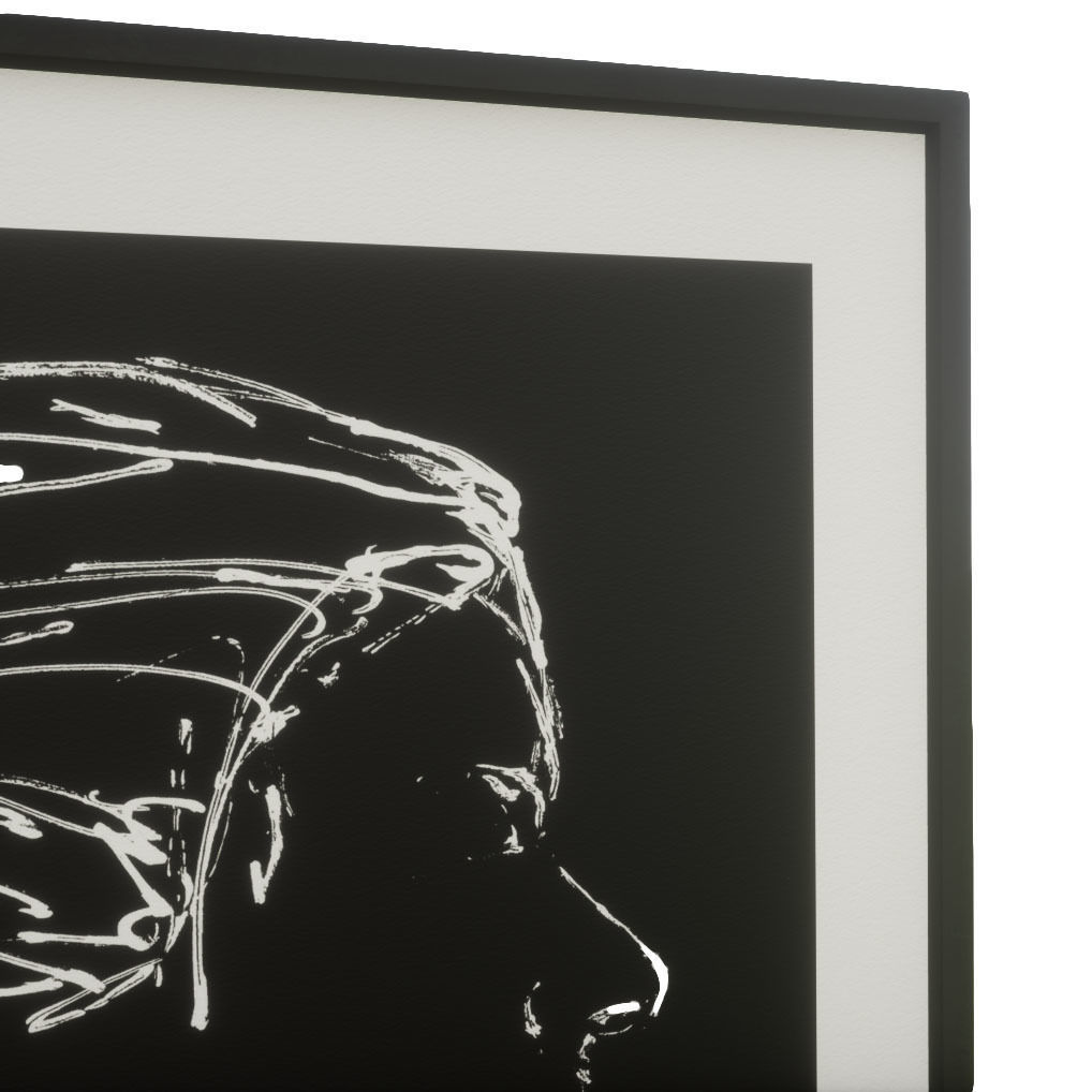 Picture Frame - Tahnee Low-poly 3D model_3