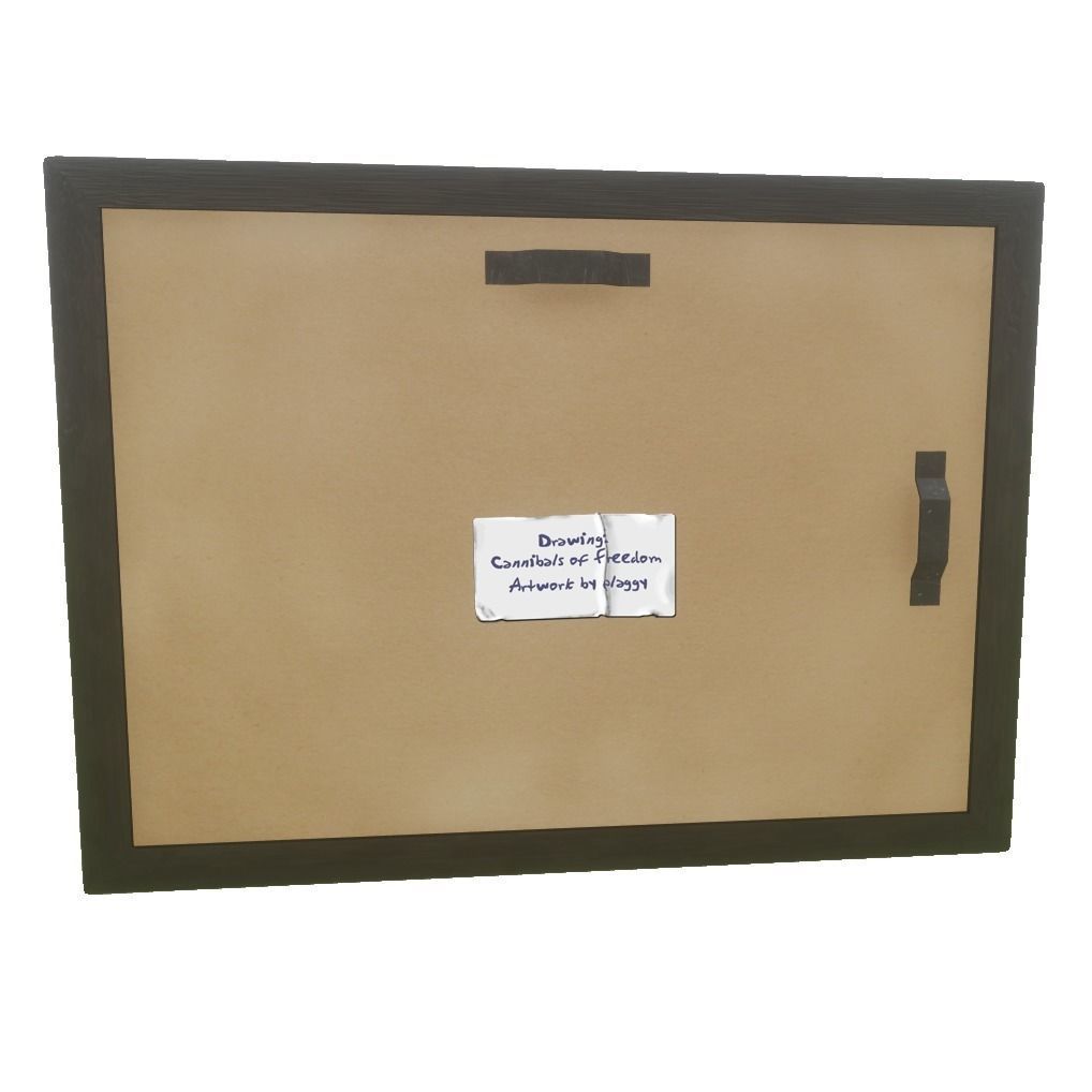 Picture Frame - Cannibals of Freedom 3D model_1