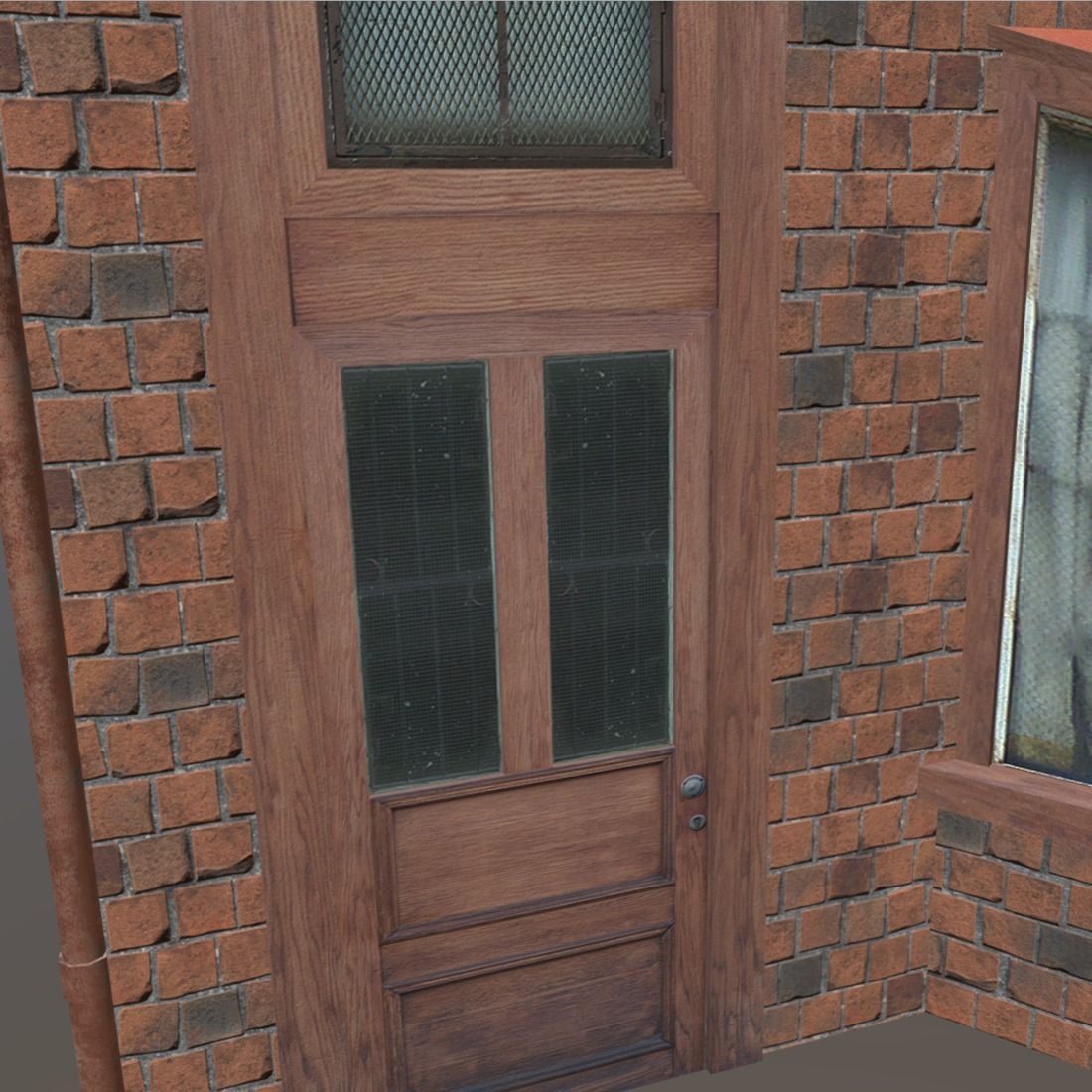 Old House Low-poly 3D model_3