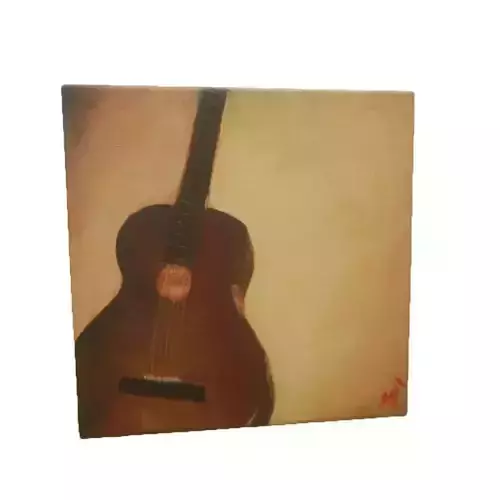 Canvas - Guitar Low-poly 3D model