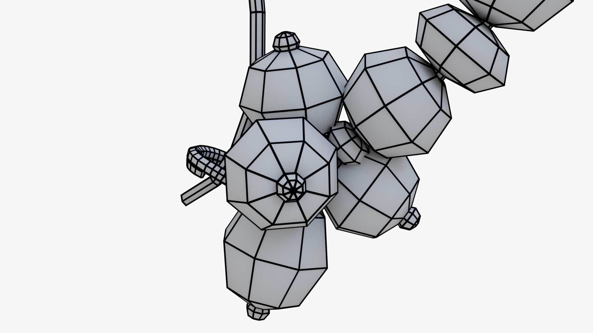 Nath Nose-jewel Low-poly 3D model_16