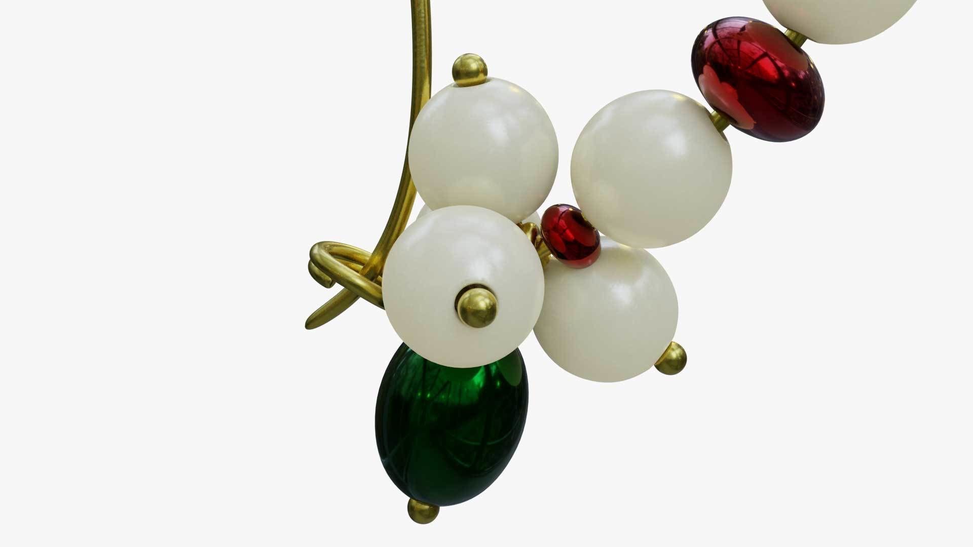 Nath Nose-jewel Low-poly 3D model_8