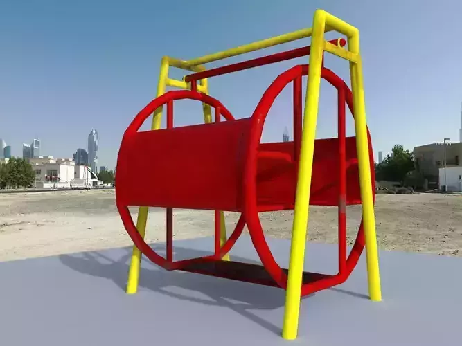 3D Swing playground equipment
