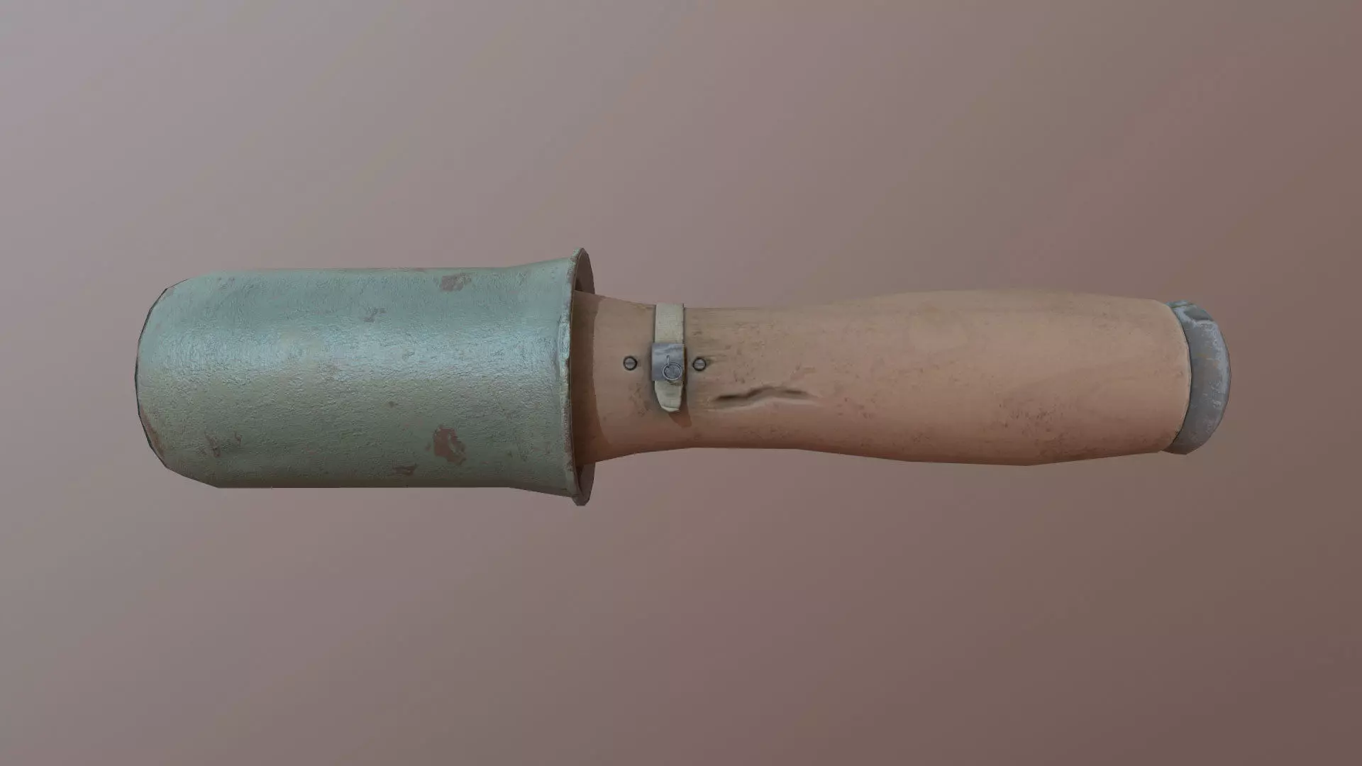 42M Hungarian Army Stick Grenade Free 3D model