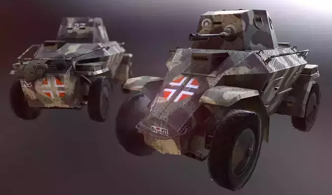 39M Csaba Light Armoured Car