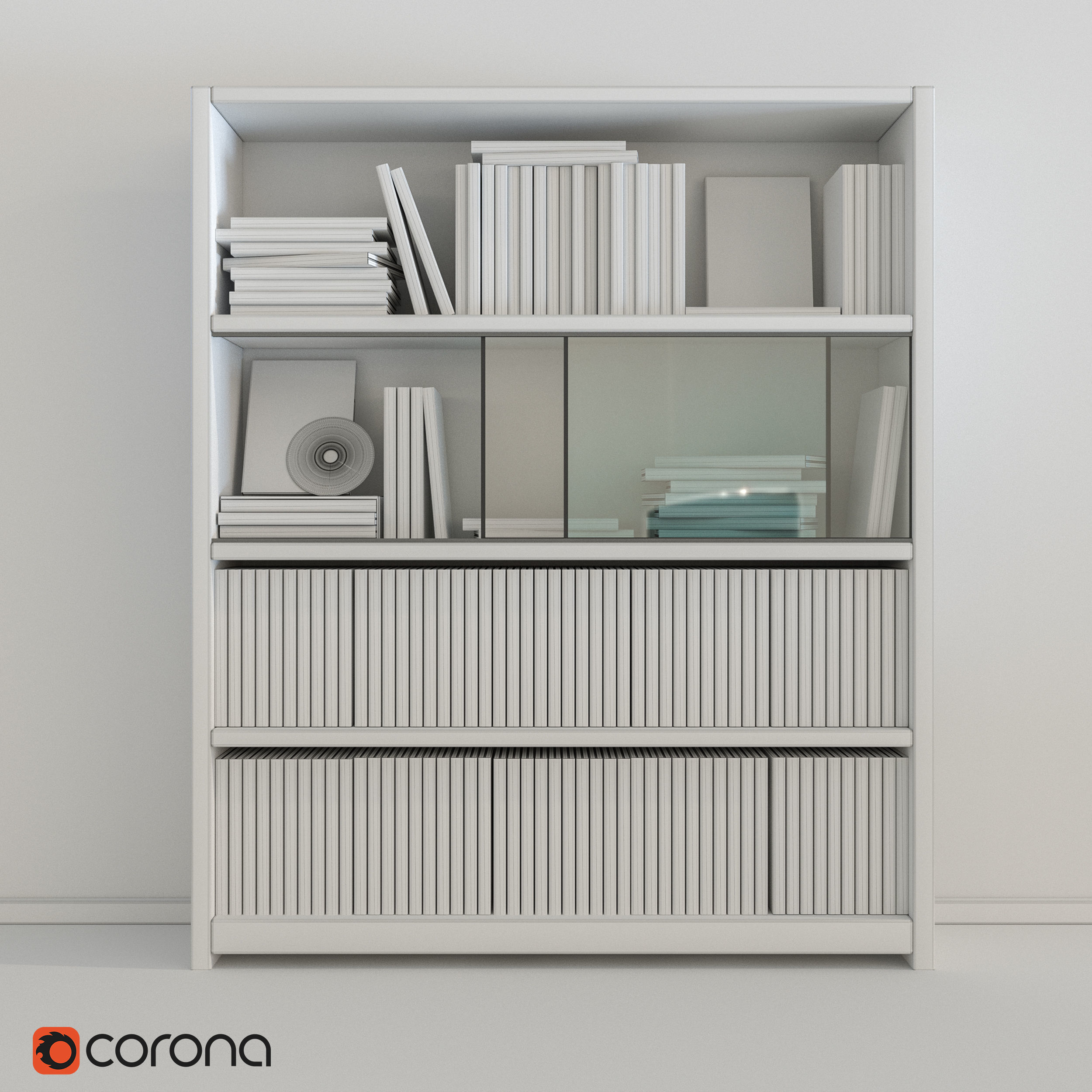 Over 130 Dvd Box set 3D model_2