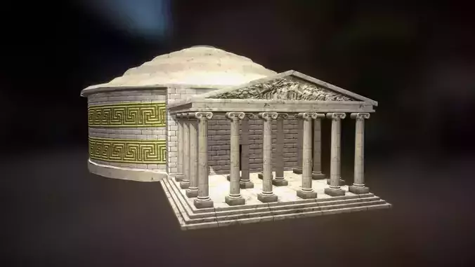 Greek or Roman Temple
