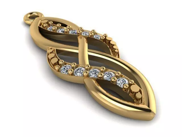 Pendant T01085 3D print model_0