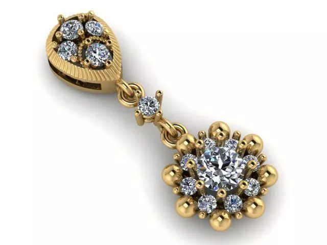 Pendant T01086 3D print model_0