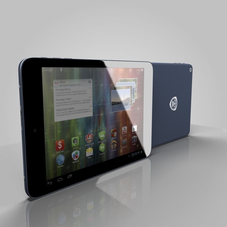 Prestigio Multipad 4 3D model_1