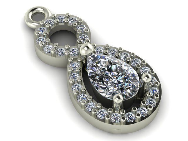 Pendant T01088 3D print model_1