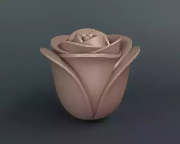 Rose Flower 3D print model