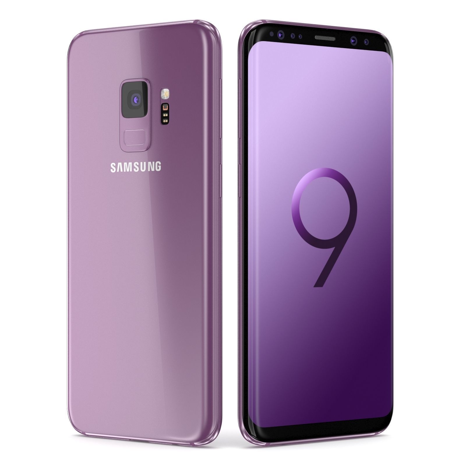 Samsung Galaxy S9 Lilac Purple 3D model_8
