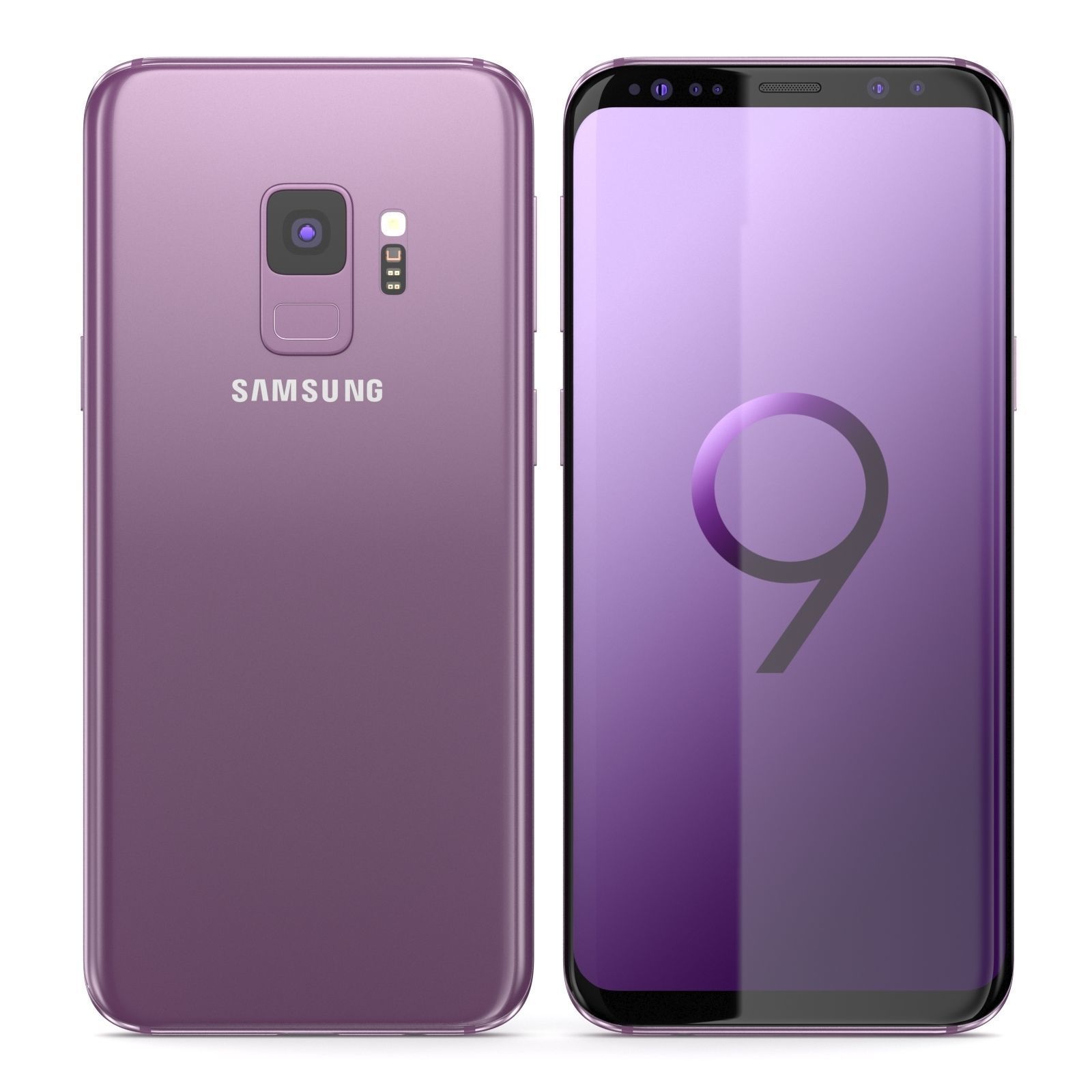 Samsung Galaxy S9 Lilac Purple 3D model_1