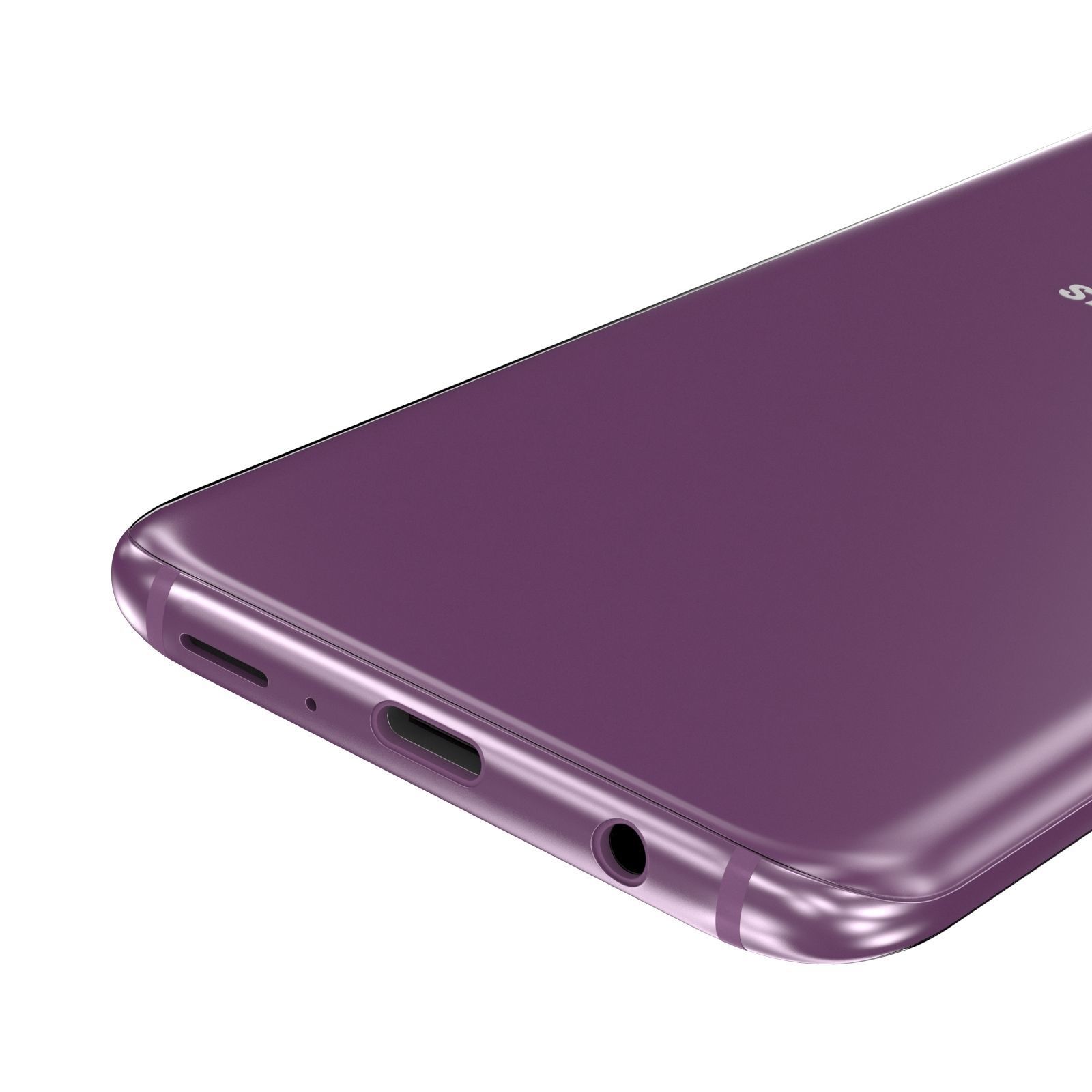 Samsung Galaxy S9 Lilac Purple 3D model_9