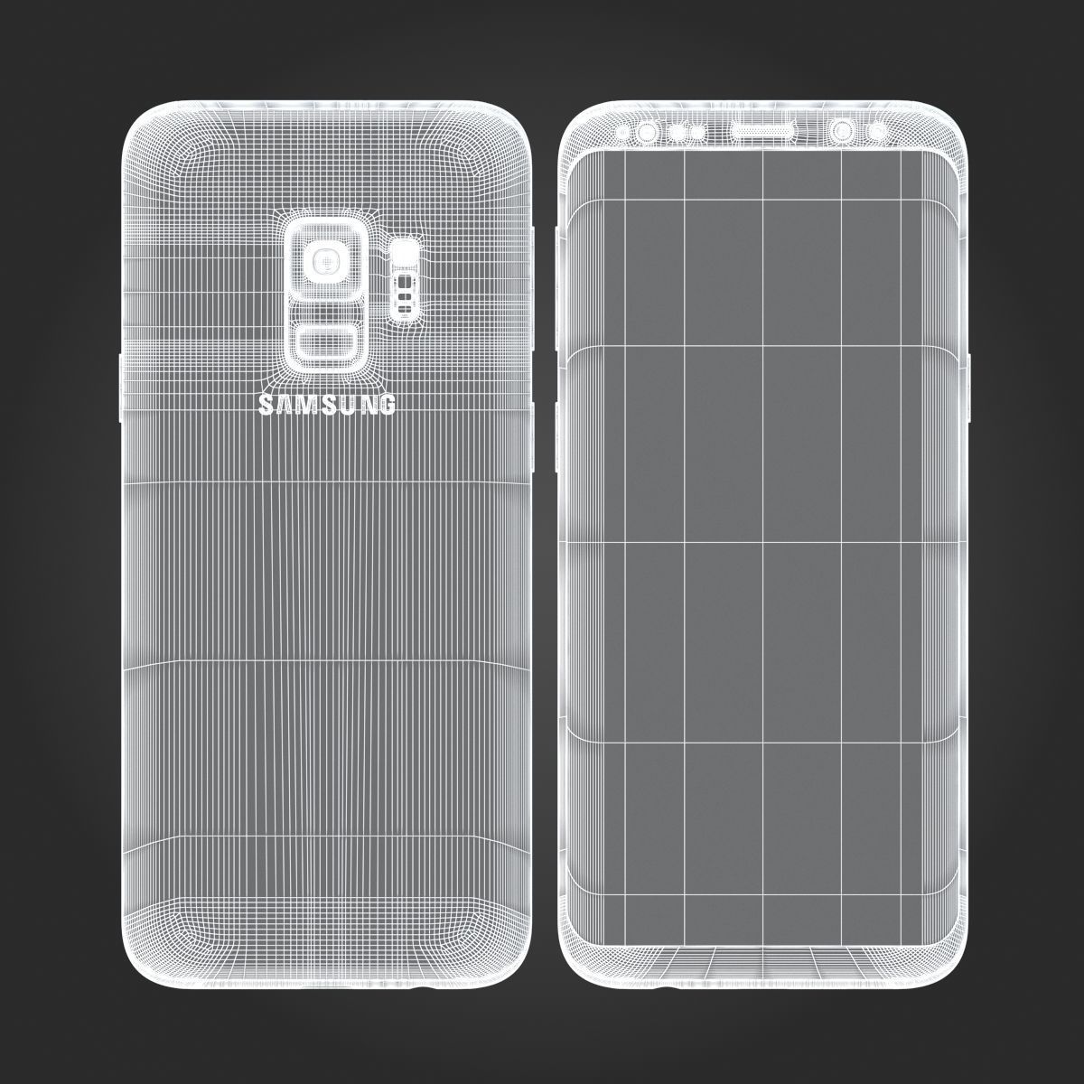 Samsung Galaxy S9 Lilac Purple 3D model_13