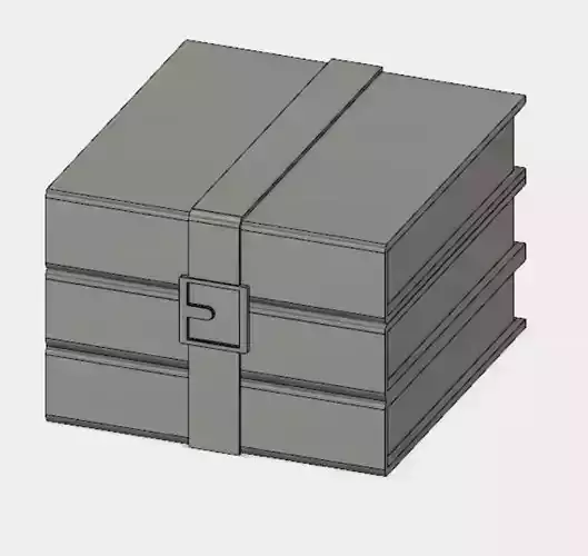 Winrar Logo box Free 3D print model