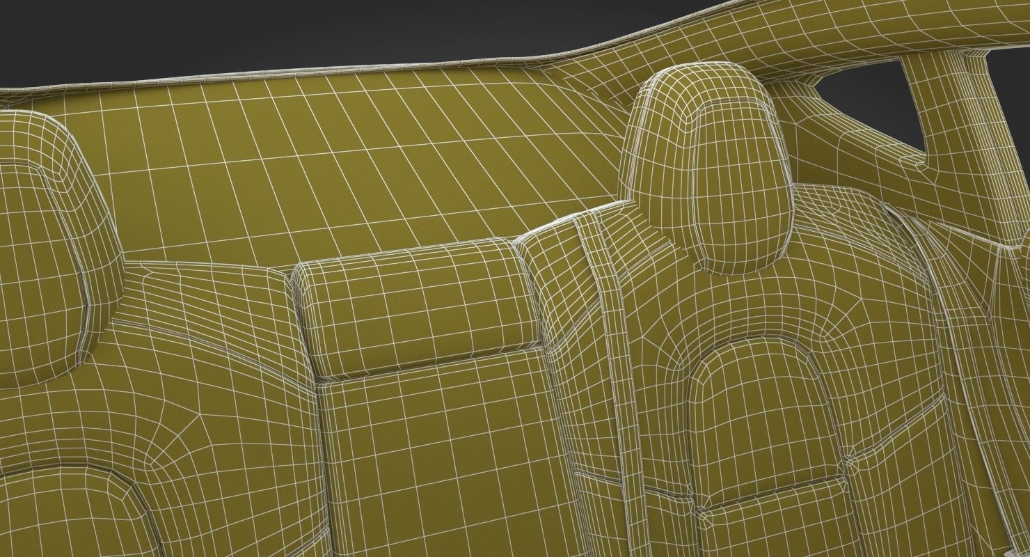 Tesla Model 3 Silver Metallic  3D model_40