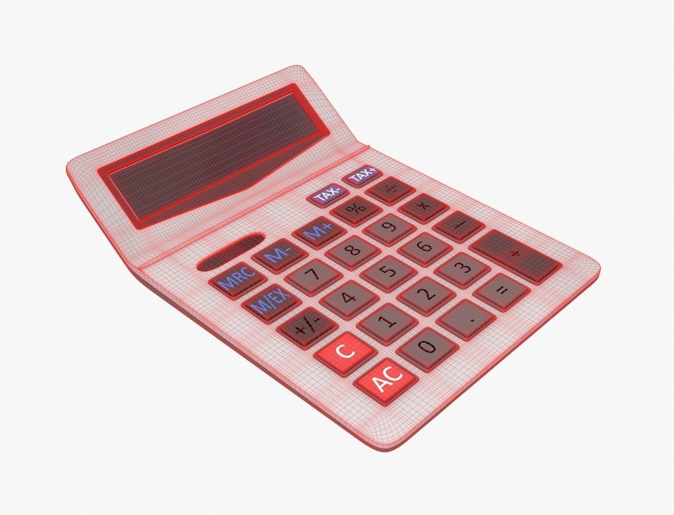 Calculator 3D model_5