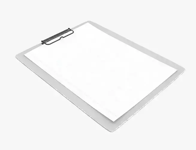 Clipboard 3D model
