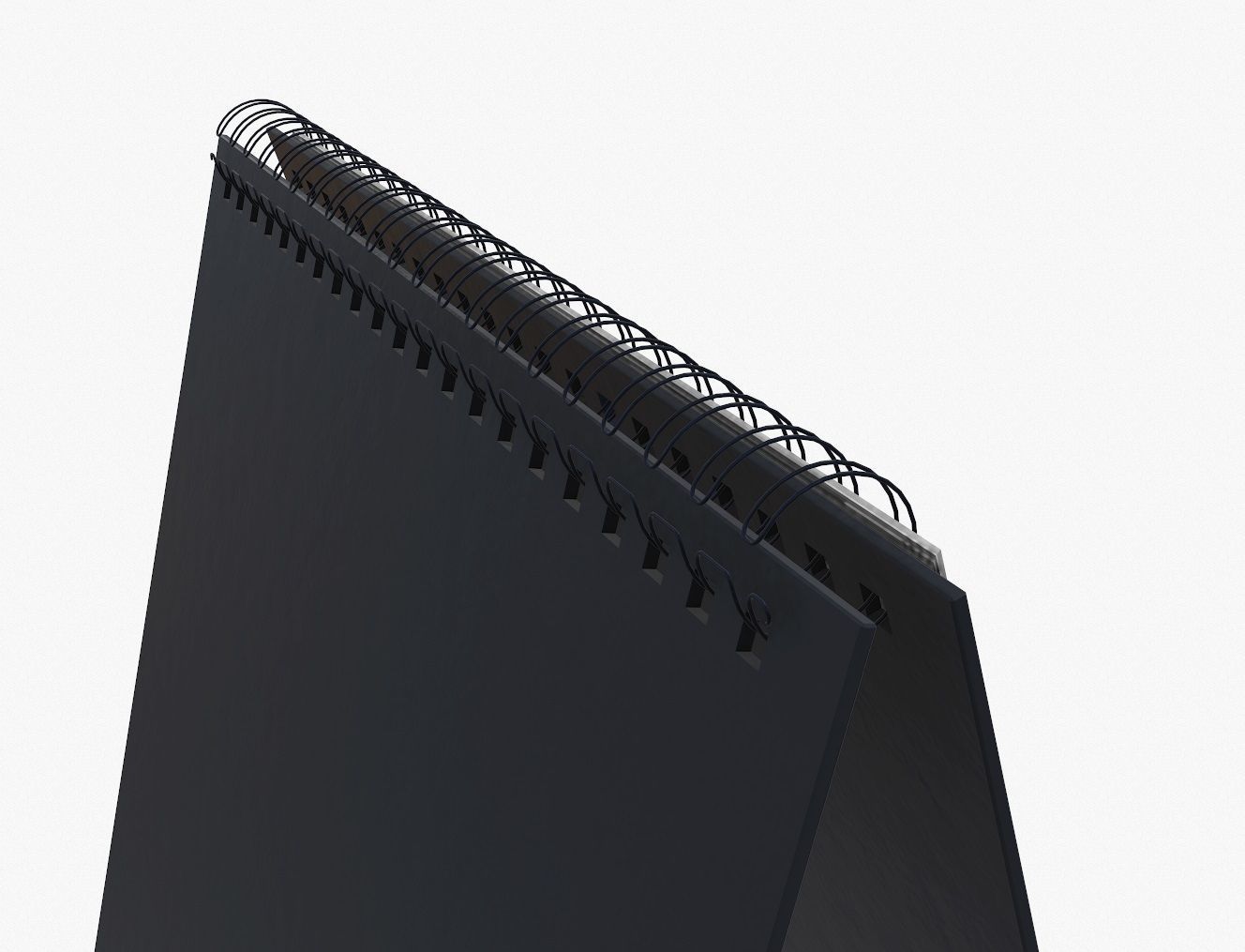 Desk calendar 3D model_2