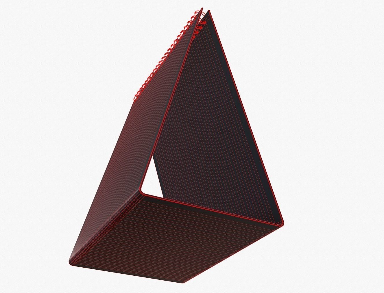 Desk calendar 3D model_4