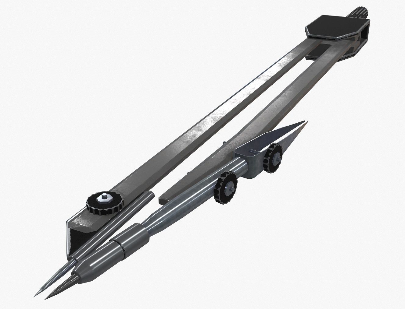 Drafting Compass 3D model_1