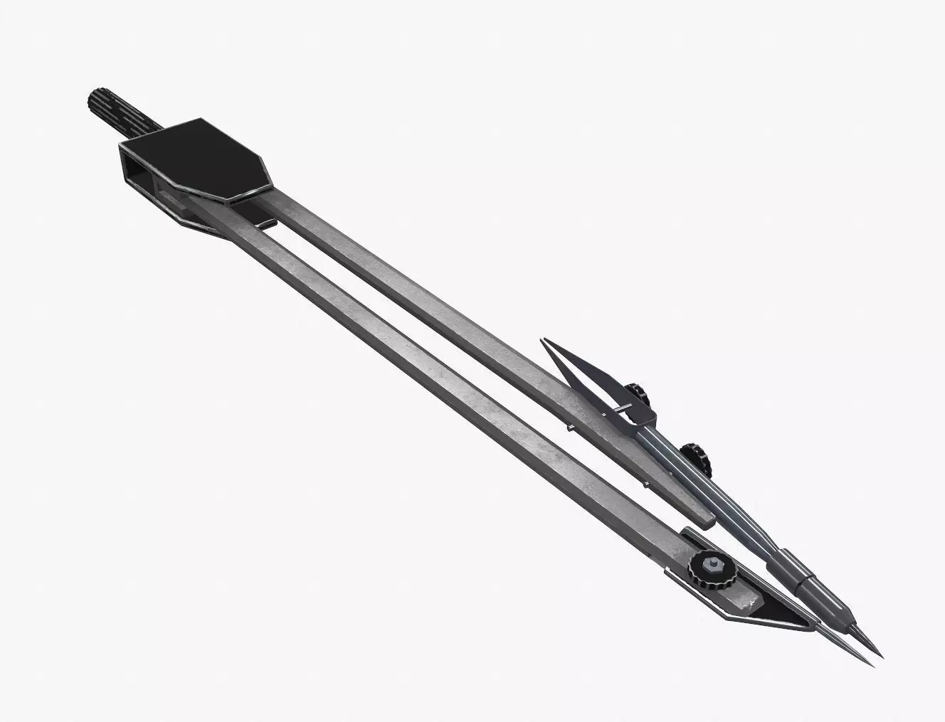 Drafting Compass 3D model_0