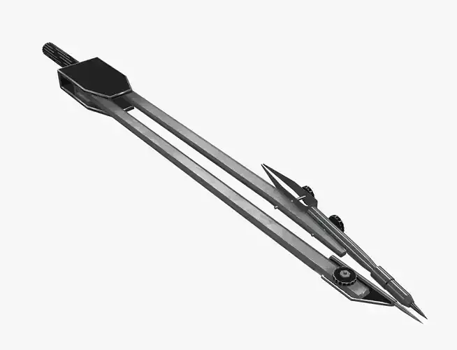 Drafting Compass 3D model