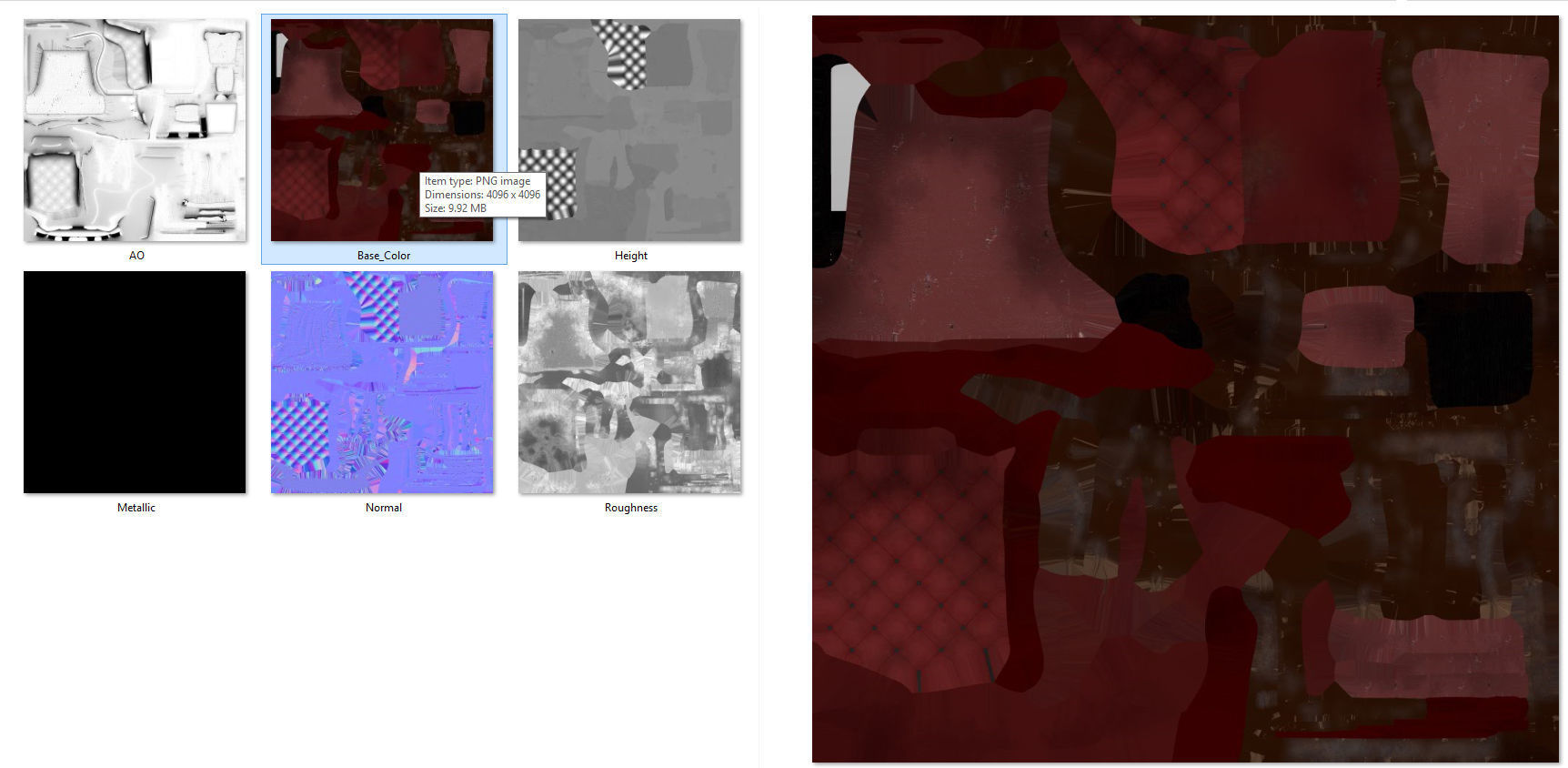 Old Chair 3D model_14