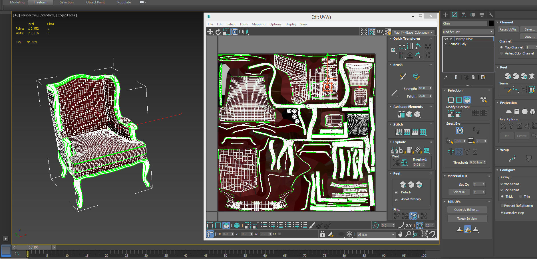 Old Chair 3D model_15