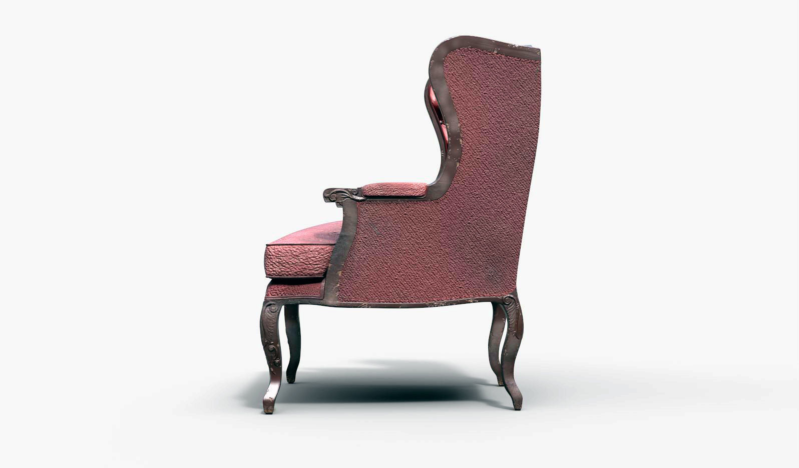 Old Chair 3D model_4