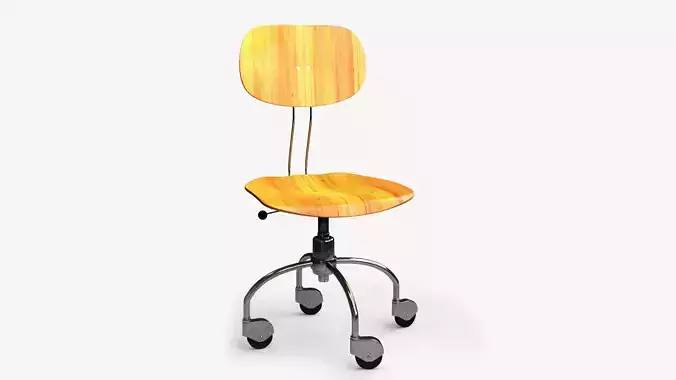 SE40 walnut office chair