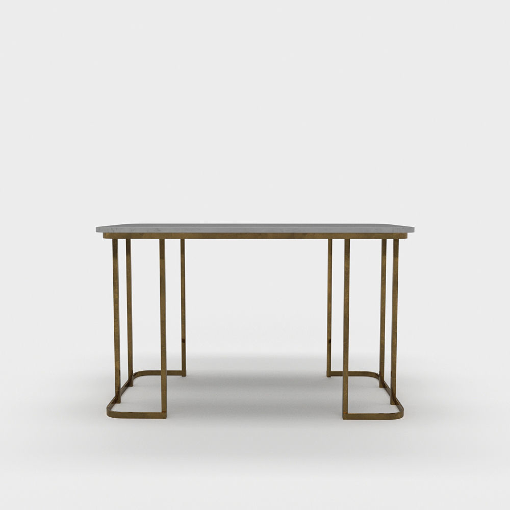 Marble Table 3D model_1