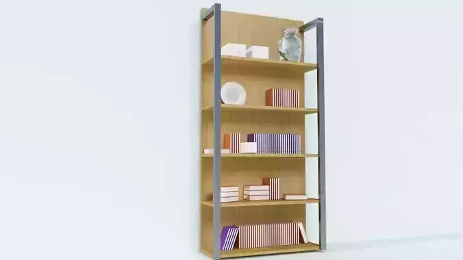 Book Shelf 3D model