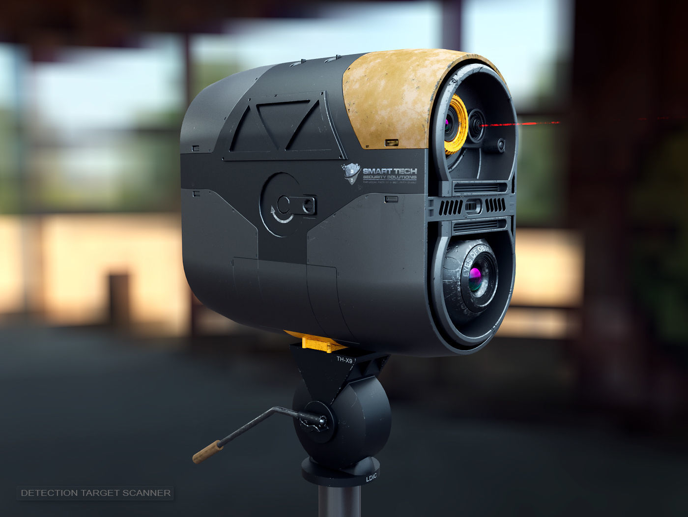 3D Detection target scanner CGTrader